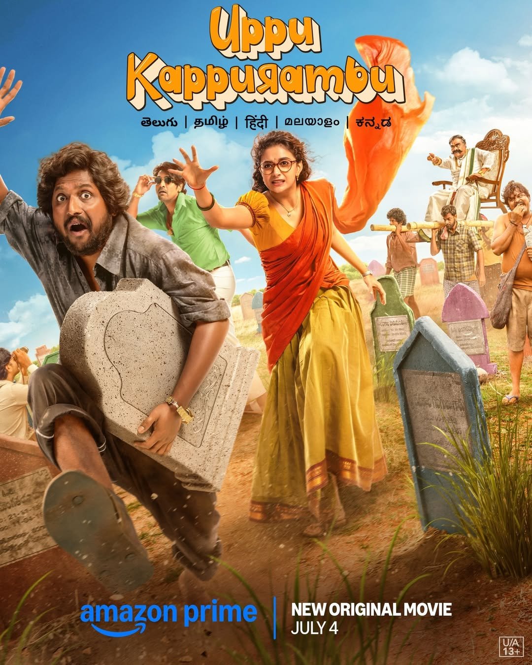 Uppu Kappurambu (2025) 1080p WEBRip [Dual Audio] [Hindi+Telugu] x264